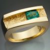 Handsome 14k gold Tourmaline ring