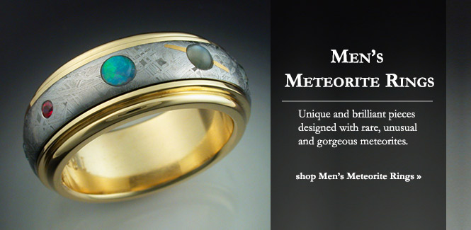 Men's Meteorite Rings