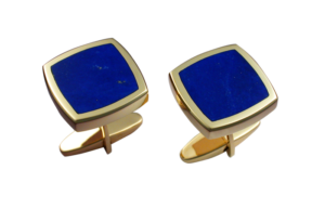 18k Gold Lapiz Cufflinks