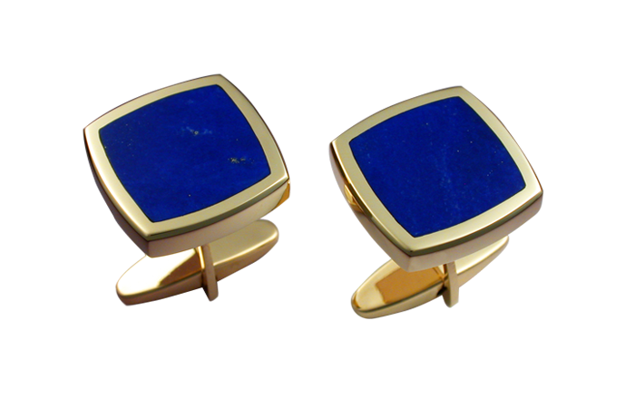 18k Gold Lapiz Cufflinks